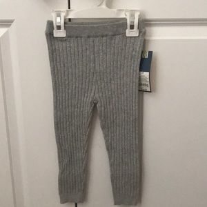 Cable knit leggings